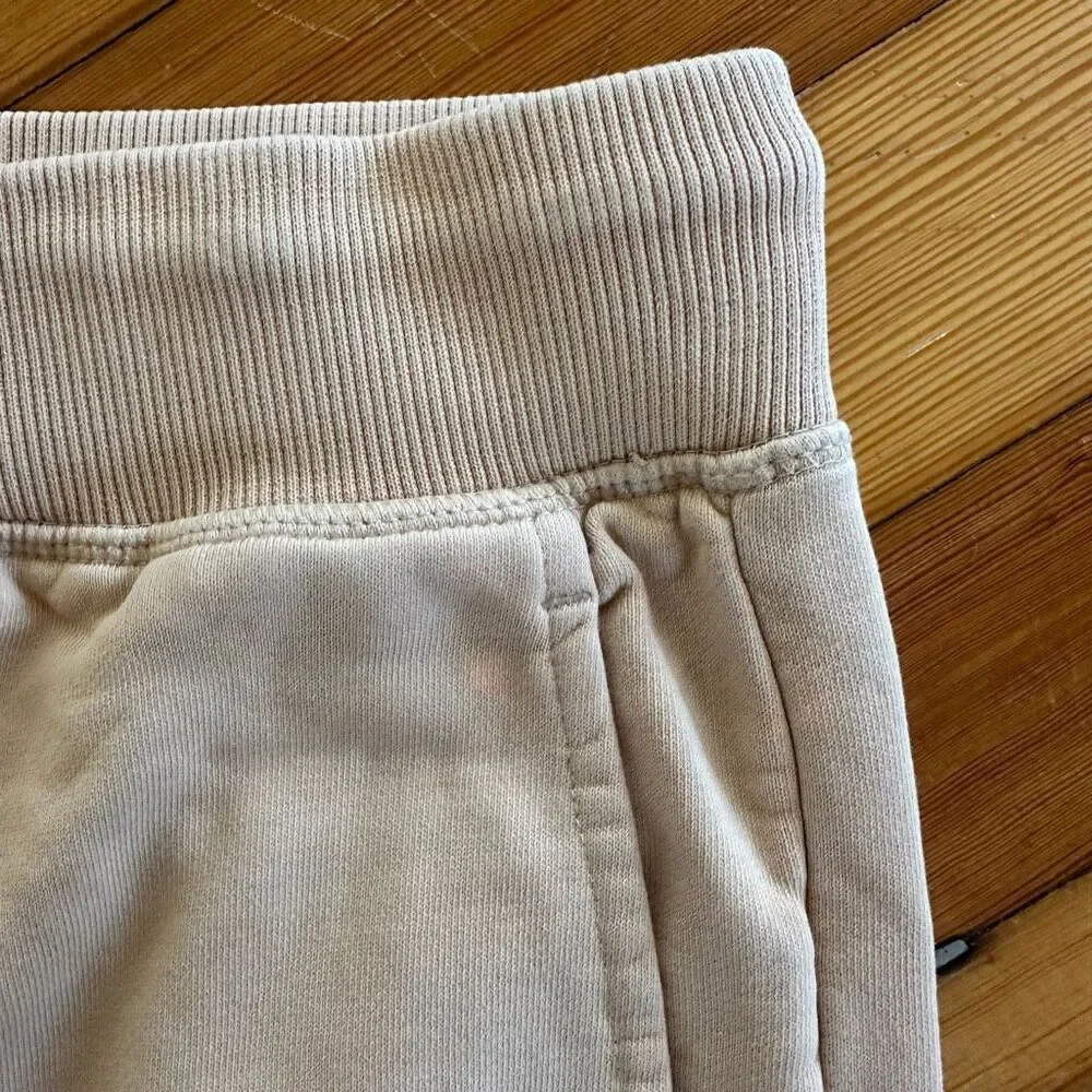 Helmut Lang Older / Wear Responsibly Sweatpant Joggers in Noble Tan Size XL